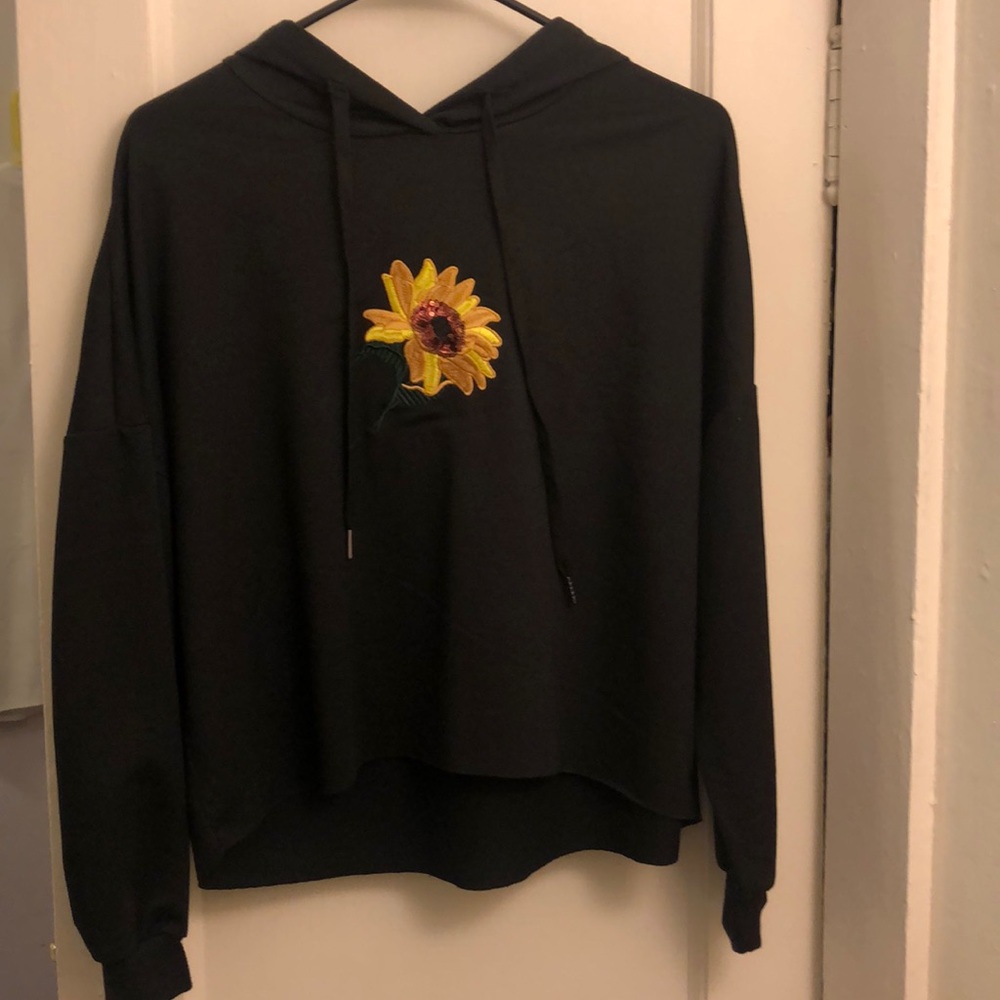 NWT ZAFUL SUNFLOWER HOODIE